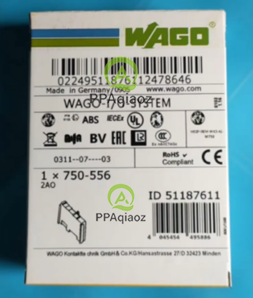WAGO Module 750-556: New Product Details - WAGO