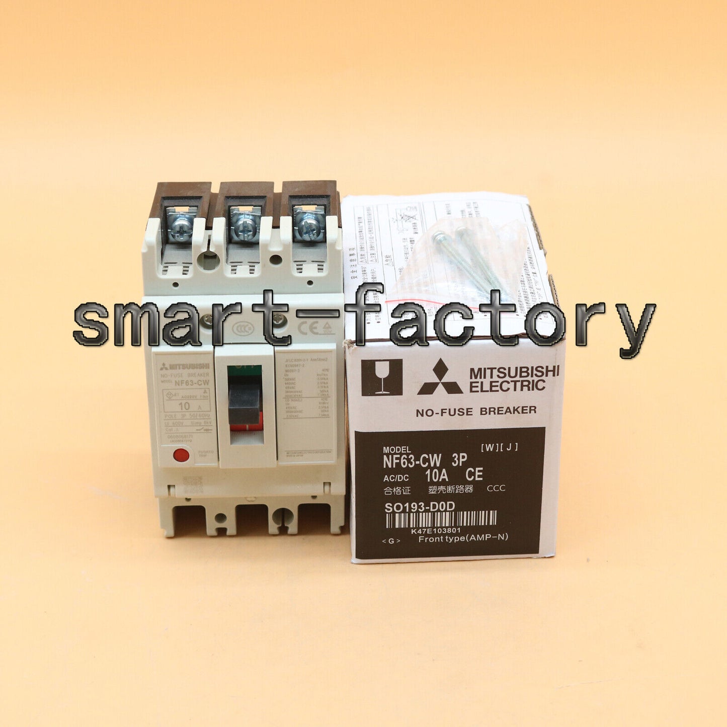 new mitsubishi 1pc nf63-cw 3p circuit breaker module - MITSUBISHI