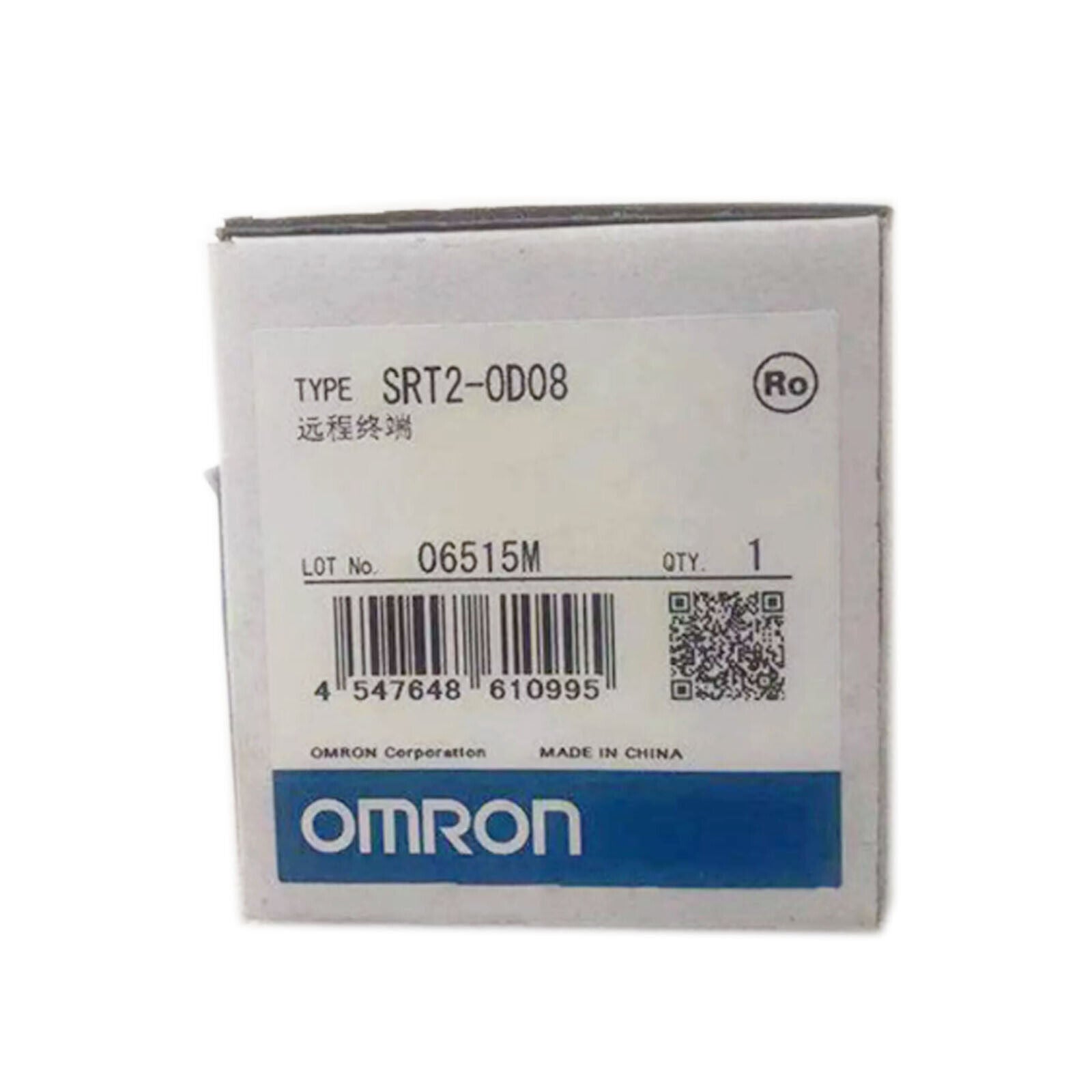Omnion SRT2-OD08 programmable logic controller with 8 NPN outputs and 16 inputs for industrial automation and safety applications - OMRON