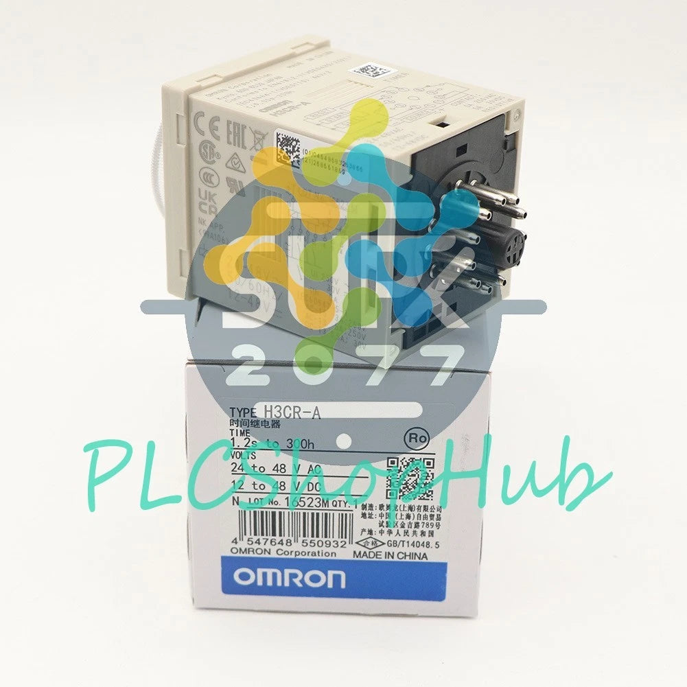 1PCS Omron H3CR-A AC24-48/DC12-48 Timer H3CRA