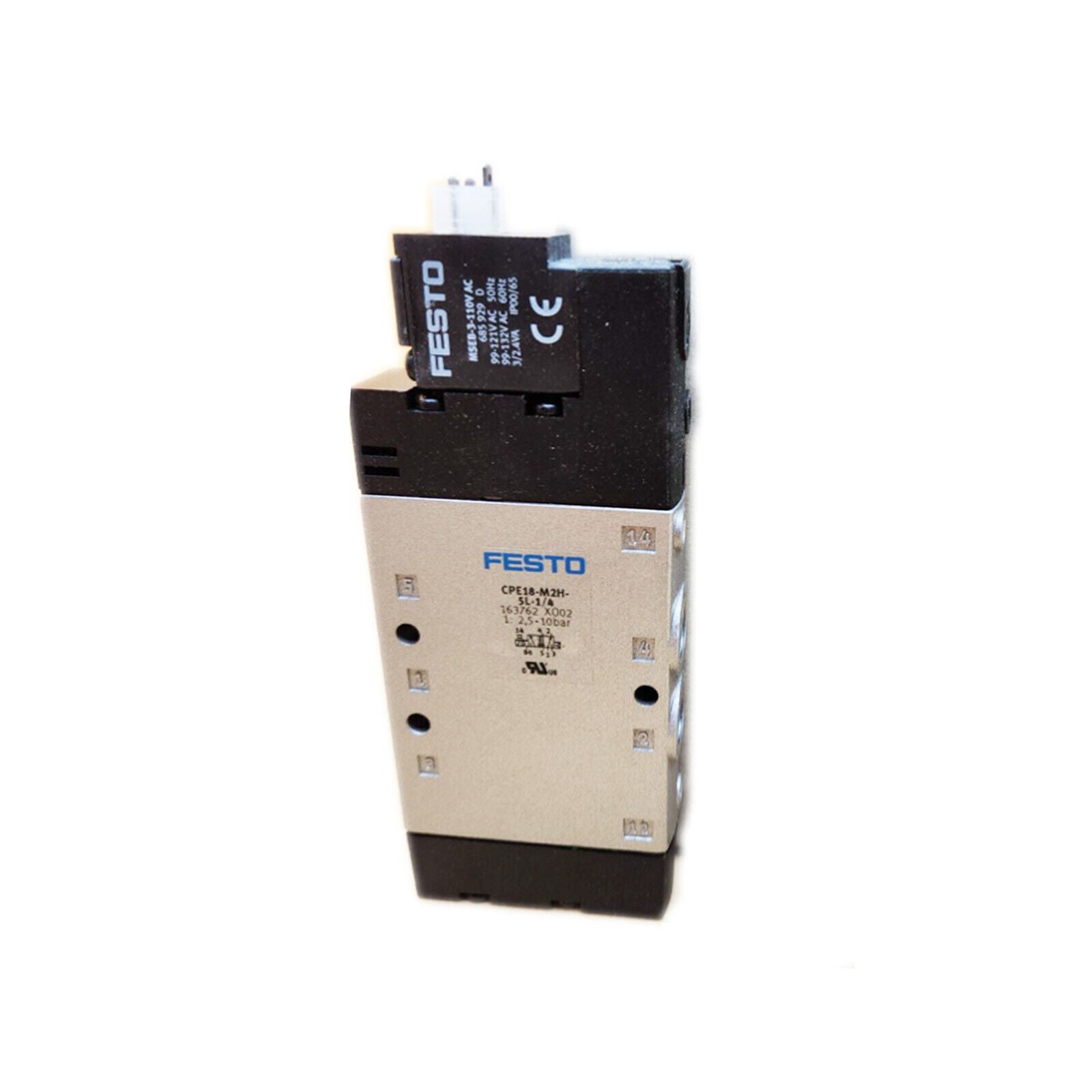 FESTO CPE18-M2H-5L-1/4 Solenoid Valve - FESTO