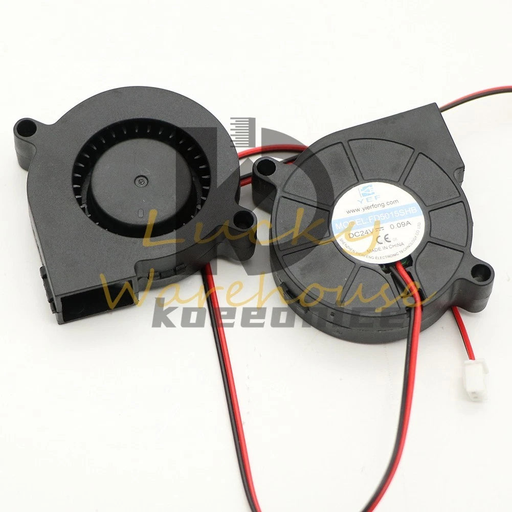 YEF FD5015SHB DC24V 0.09A 2-Pin Turbo Cooling Fan
