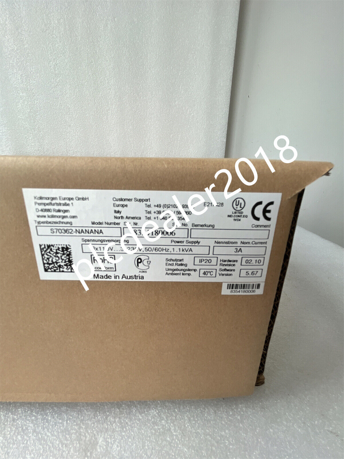 Kollmorgen S70362-NANANA S700 Servo Drive in Stock - KOLLMORGEN