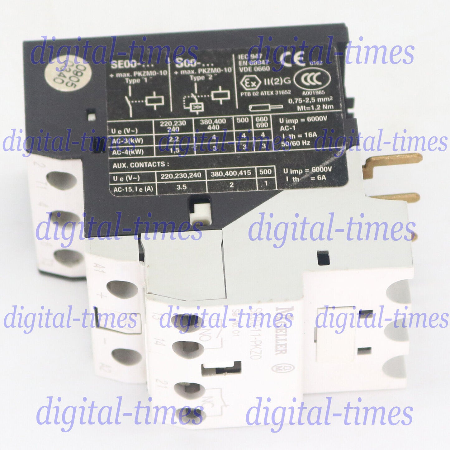 New 1PC Eaton MOeller SE00-11-PKZ0 Contactor - EATON MOELLER