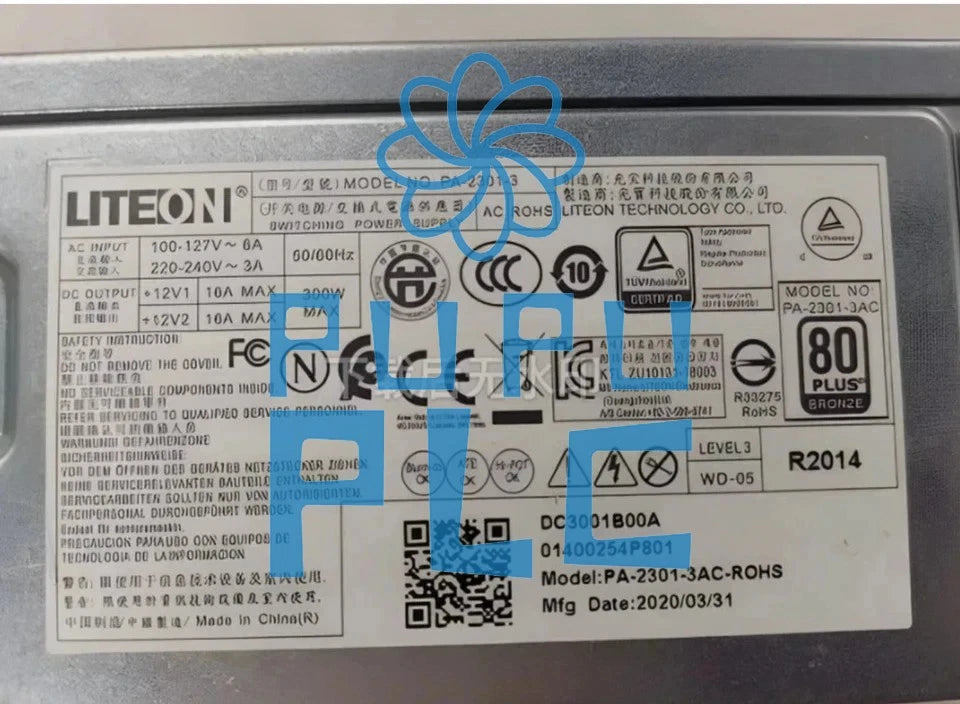 1Pcs For PA-2301-3 300W Power Supply 6Pin + 4Pin