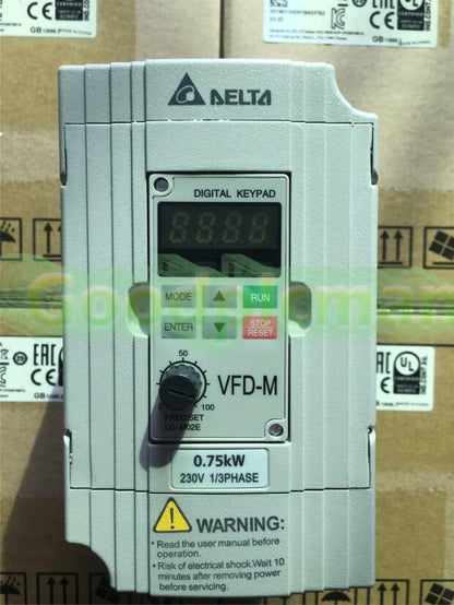 ship Delta VFD007M21A Inverter VFD007M21A 220V 0.75KW