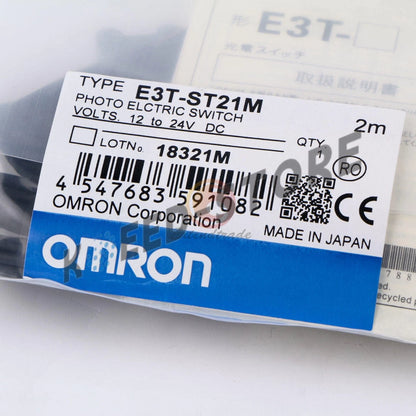 1PCS Omron E3T-ST21M E3TST21M 2M Photoelectric Sensor