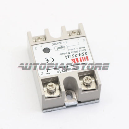 (2Pcs) Fotek SSR-25DA SSR25DA Solid State Relay 25A~US