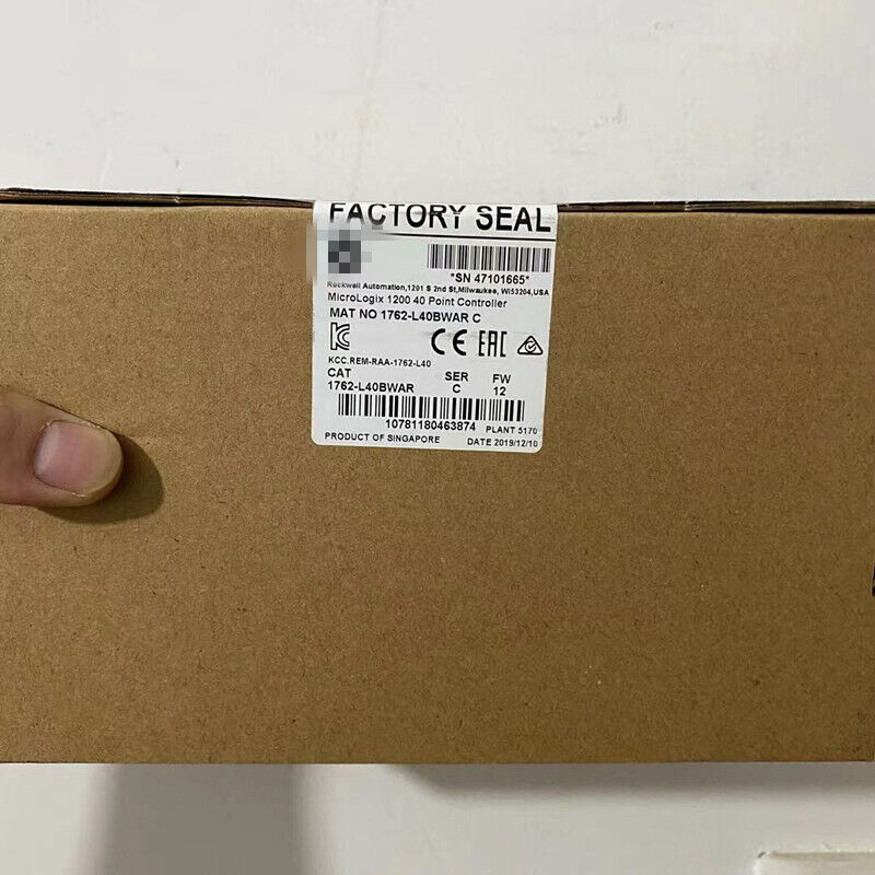 Allen-Bradley New Sealed 1762-L40AWAR PLC Controller with [Model Number] and [Key Parameter] for [Product Use Case] - ALLEN-BRADLEY