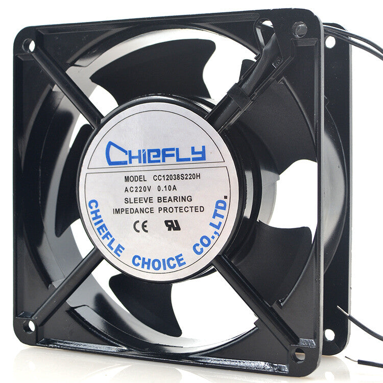 1pcs  CHIEFLY CC12038S220H 220V 12038 12CM 0.10A cabinet Axial cooling fan