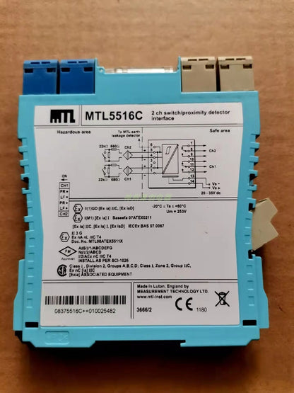 new 1pcs MTL Switch Input Isolation Barrier MTL5516C Safety Barrier Spot - SIGMA
