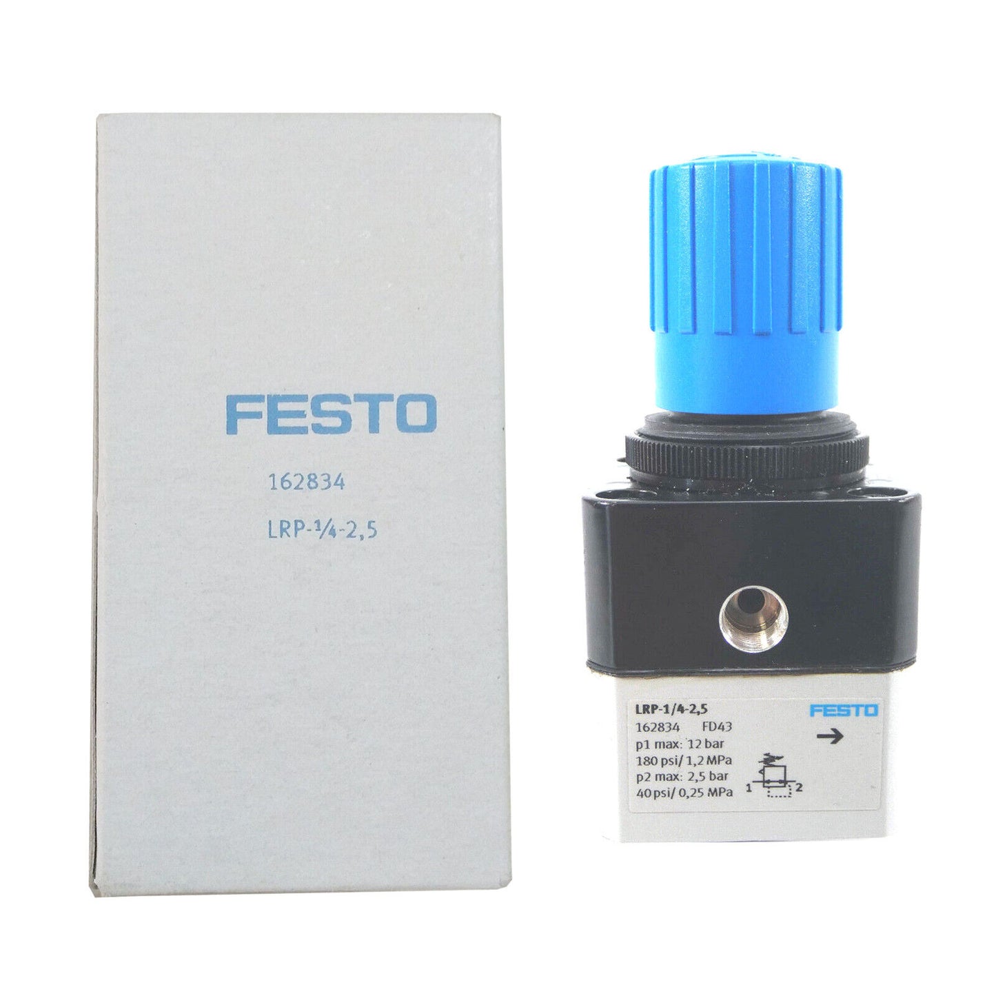 FESTO LRP-1/4-2.5 Precision Pressure Regulator - FESTO