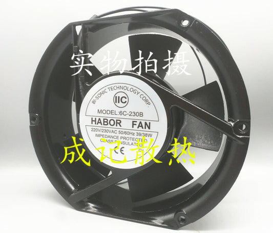 1pcs  Bi-Sonic 6C-230B 17251 220V electric welding machine AC fan