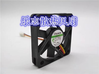 SUNON KDE1205PFV1 5010 DC12V 1.3W 5CM 3-Wire CPU Inverter Cooling Fan