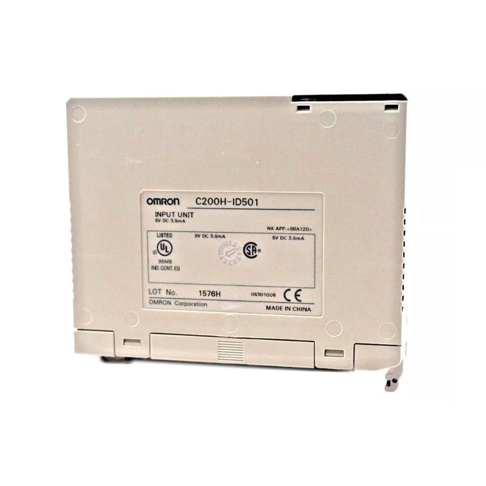 Omron C200H-ID501 Modules 5VDC Latch High Speed Input Unit - OMRON