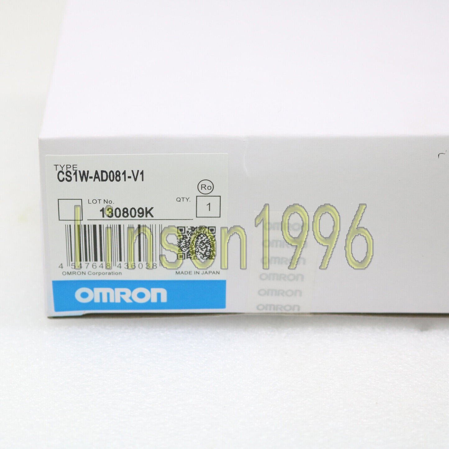 OMRON CS1W-AD081-V1 PLC Analog Output Module - OMRON