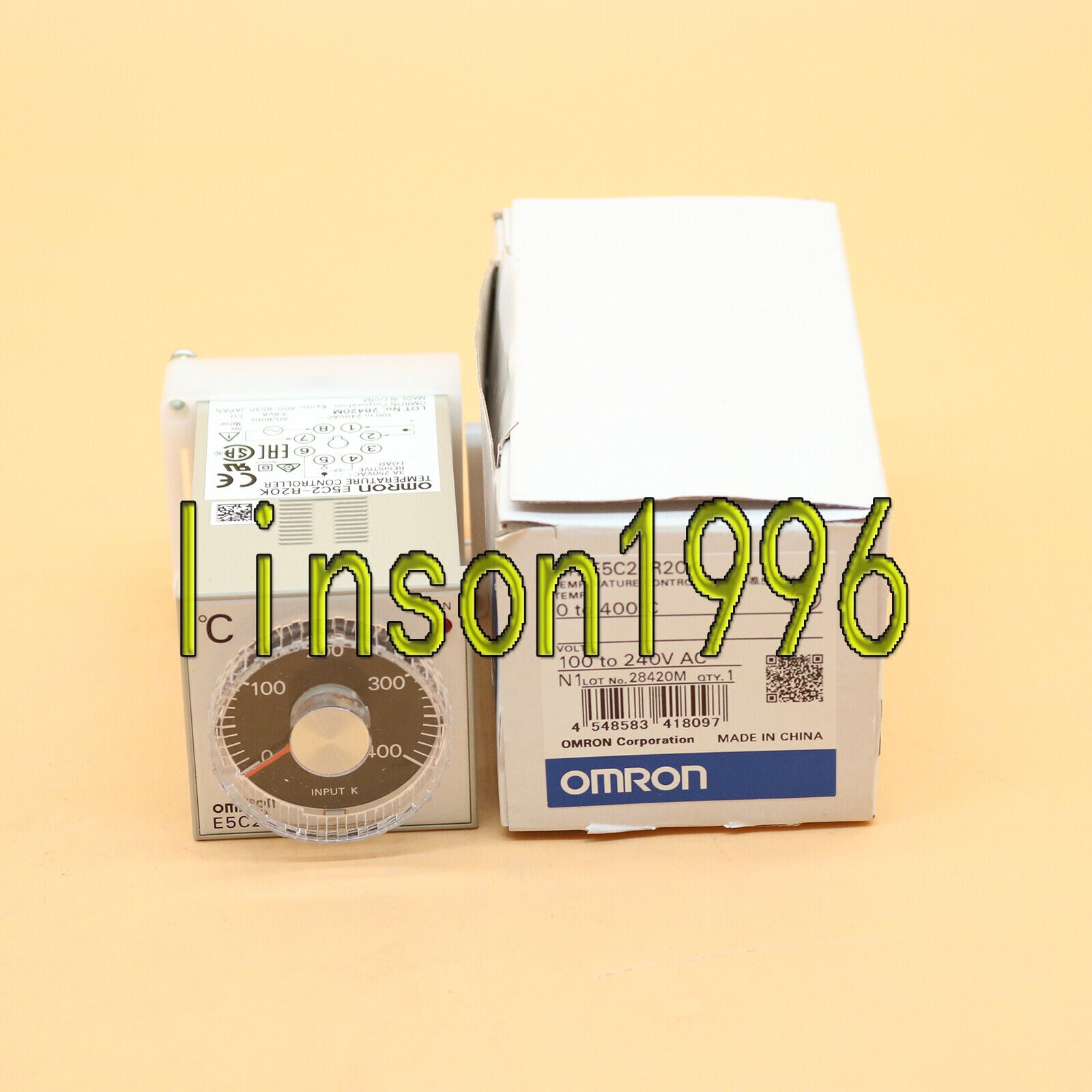 OMRON Temperature Controller E5C2-R20K - OMRON