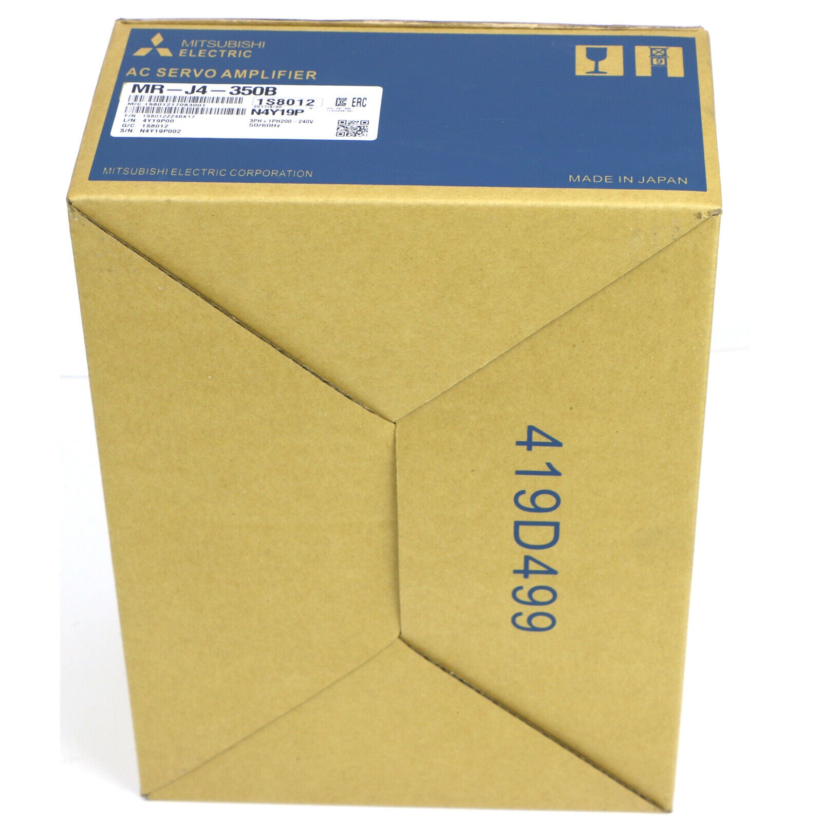 MITSUBISHI MR-J4-350B Servo Driver - MITSUBISHI