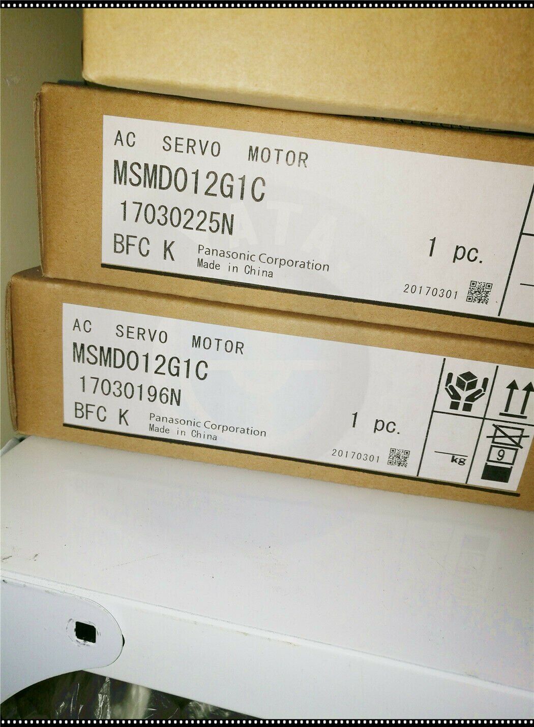 1PC Panasonic AC Servo Motor MSMD012G1C - In Box - PANASONIC