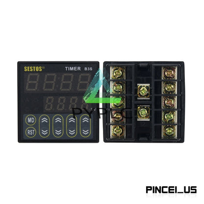 Sestos Digital Quartic Timer Relay Switch Relay Ce Ac100-240V B3S 100-240V Omron