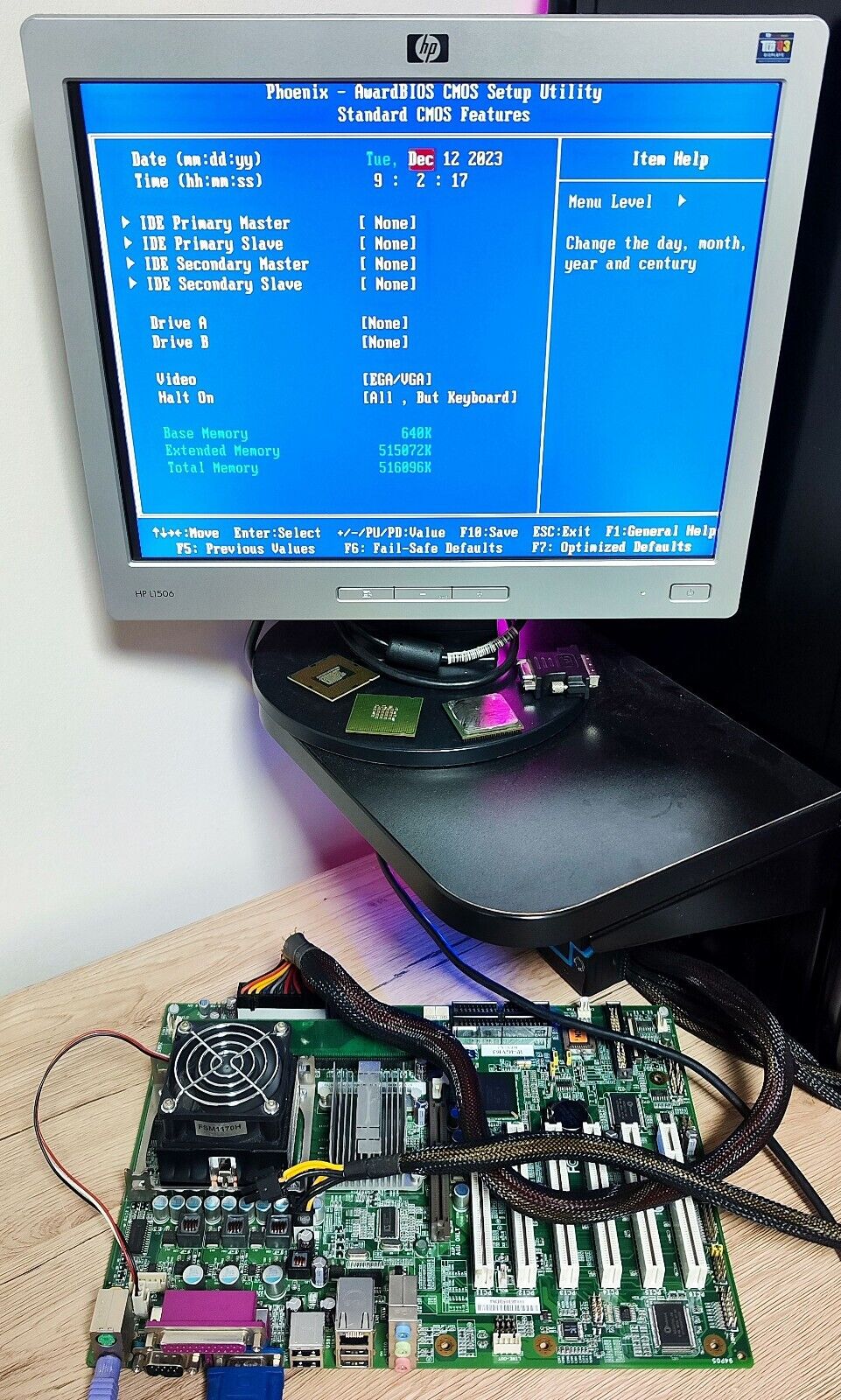 Beckhoff Epox IP-4GVI63 Rev:3.0 Motherboard with C5102 C6140 C6240 etc. - BECKHOFF