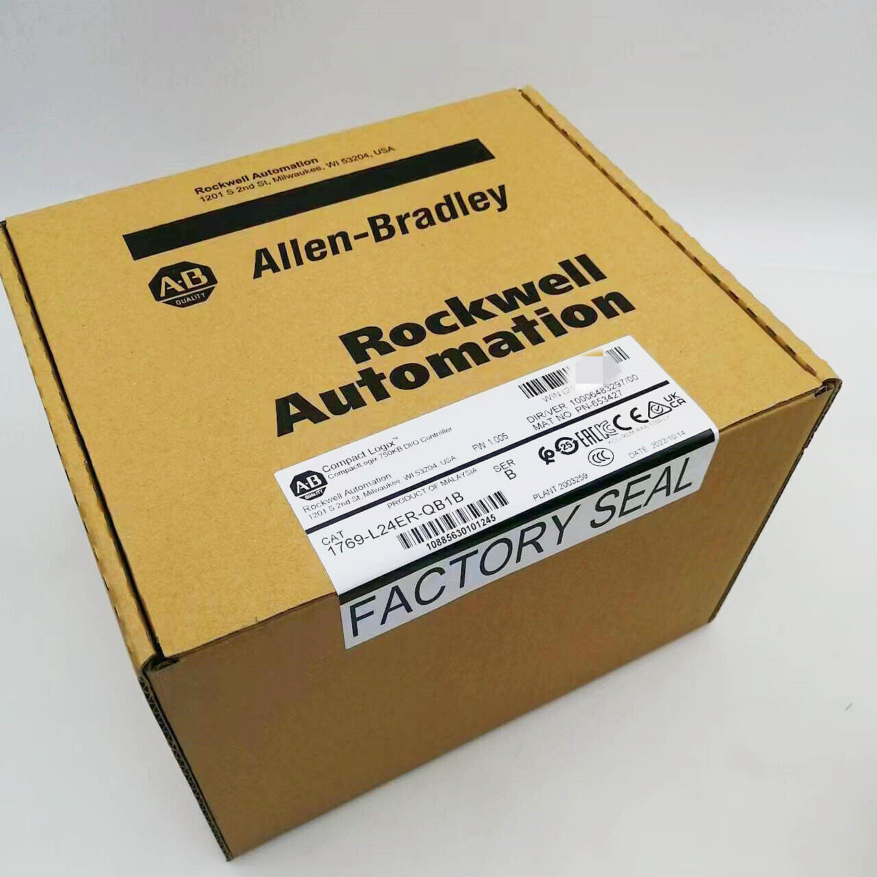 Allen Bradley CompactLogix Controller 750KB - ALLEN BRADLEY
