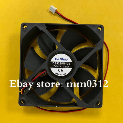 1PCS DS9225M12S DC12V 0.27A 9CM 2-Pin Silent Cooling Fan