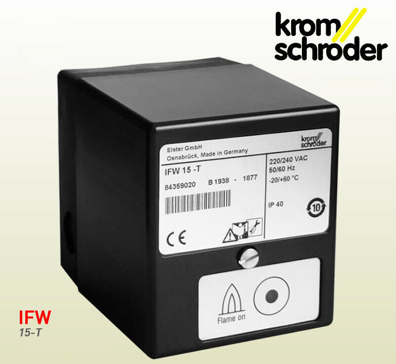 new KROM flame monitor IFW15-T IFW50W/R fire detection signal switch