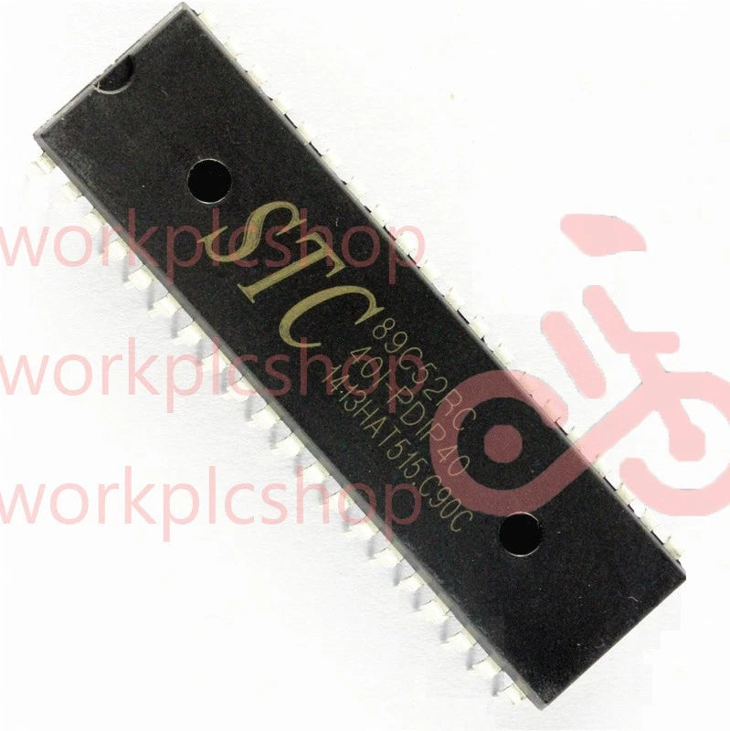 2 PCS MCU STC89C52RC-40I-PDIP40 STC 89C52RC DIP40 MCU and STC