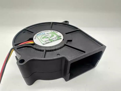 XINRUILIAN RBH7530B DC12V 0.45A 7530 3-Wire Blower Turbo Fan