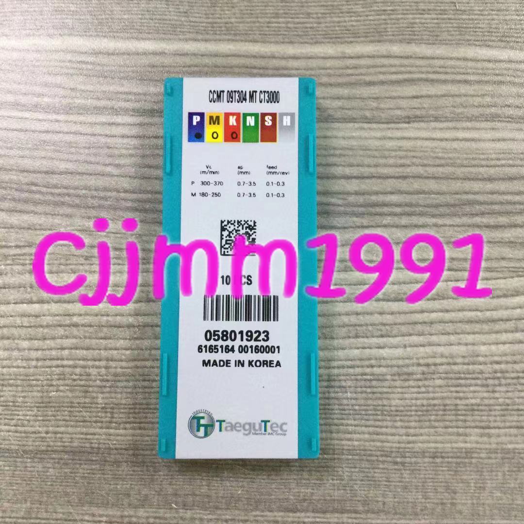 new 10PCS/box Taegutec CNC blade CCMT09T304MT CT3000 - TAEGUTEC