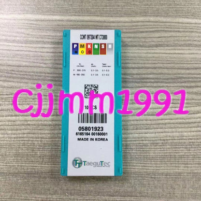 new 10PCS/box Taegutec CNC blade CCMT09T304MT CT3000 - TAEGUTEC