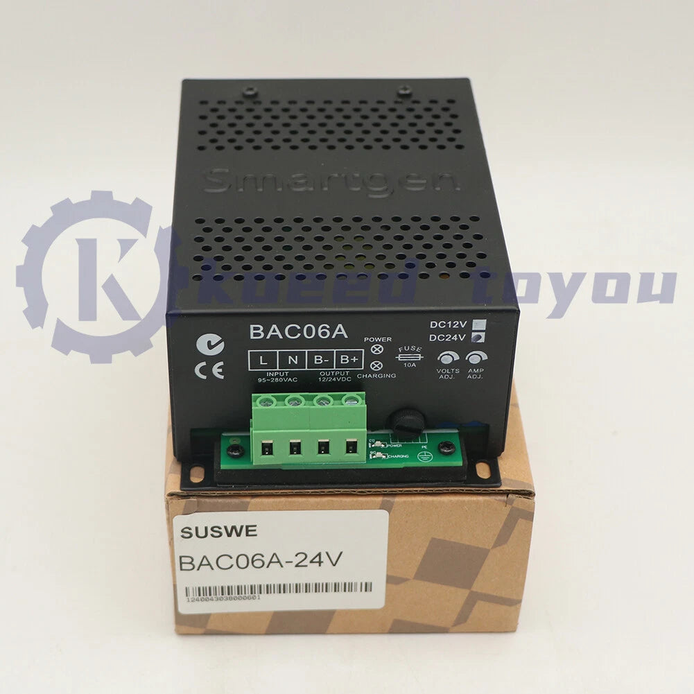 1PCS SMARTGEN BAC06A-24V Generator Battery Charger 90-280VAC 50/60Hz