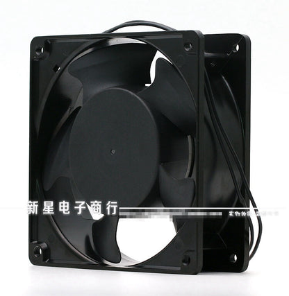 1pcs  MDOVPD M-12038-L/T 110V 12038 12CM 0.21A Double Ball AC Cabinet Fan