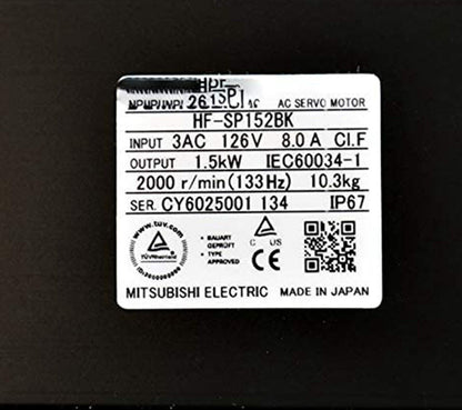 new MITSUBISHI HF-SP152BK HFSP152BK Servo Motor - MITSUBISHI