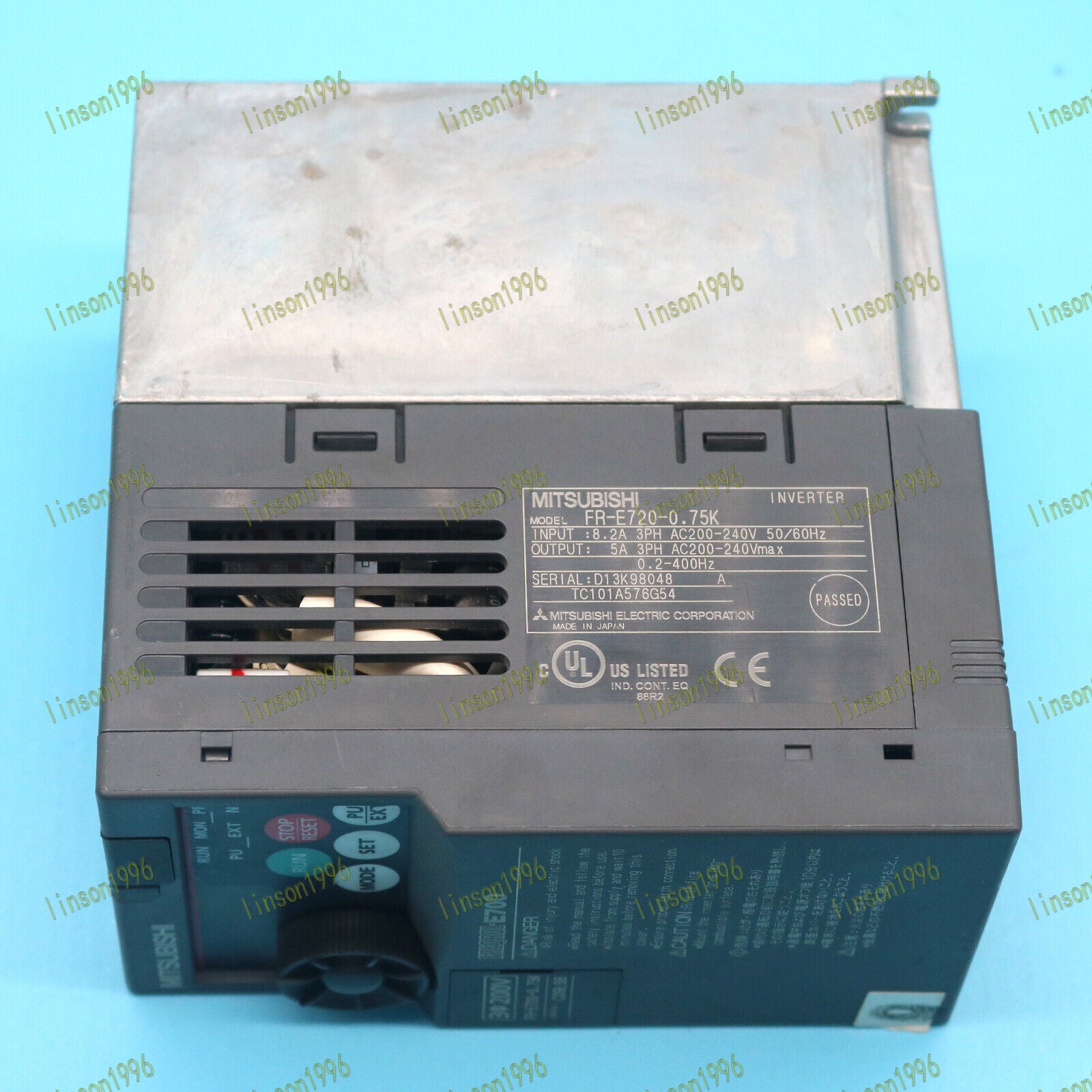 Mitsubishi Inverter FR-E720-0.75K Energy-efficient and durable for reliable performance - MITSUBISHI