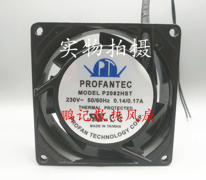 PROFANTEC P2082HST 8025 220V 80*80*25MM 0.14A/0.17A large air volume cooling fan