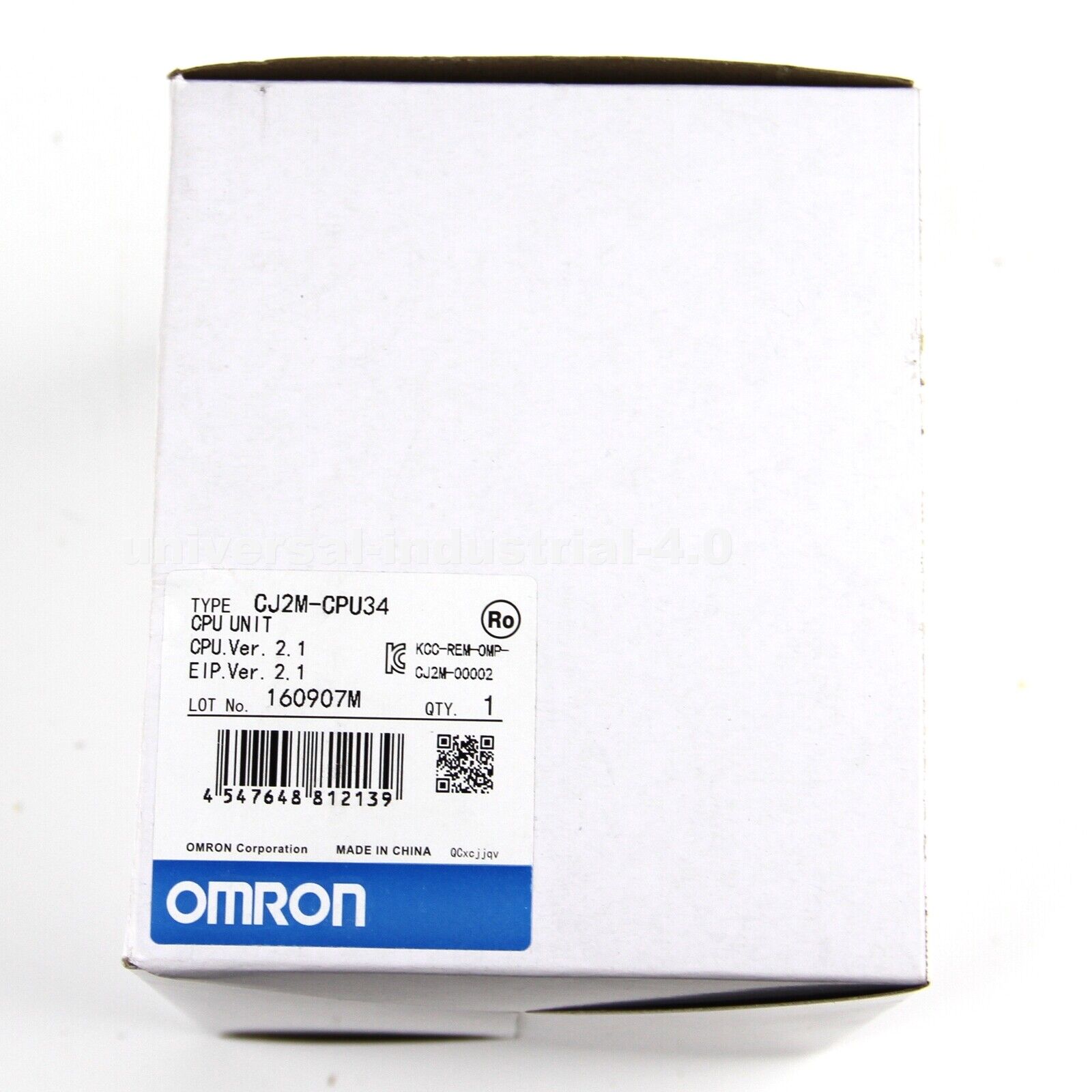 OMRON CJ2M-CPU34 CPU Unit - OMRON