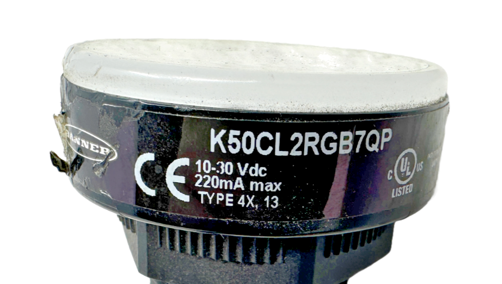 used Banner K50CL2RGB7QP Indicator Light - BANNER