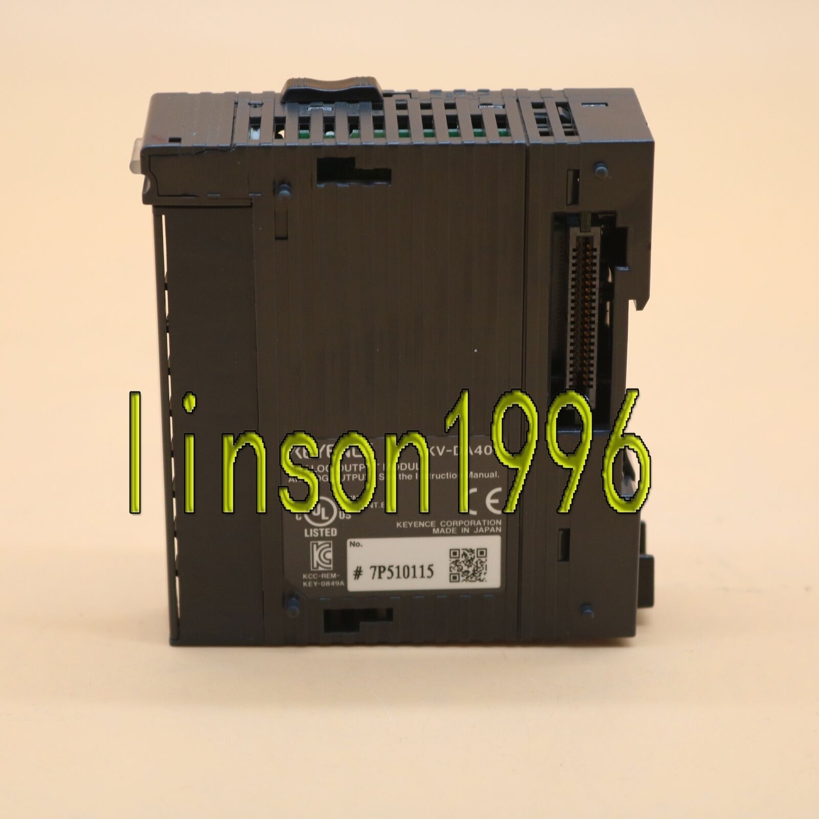 Used Keyence KV-DA40V PLC Module – Tested in Good Condition - KEYENCE