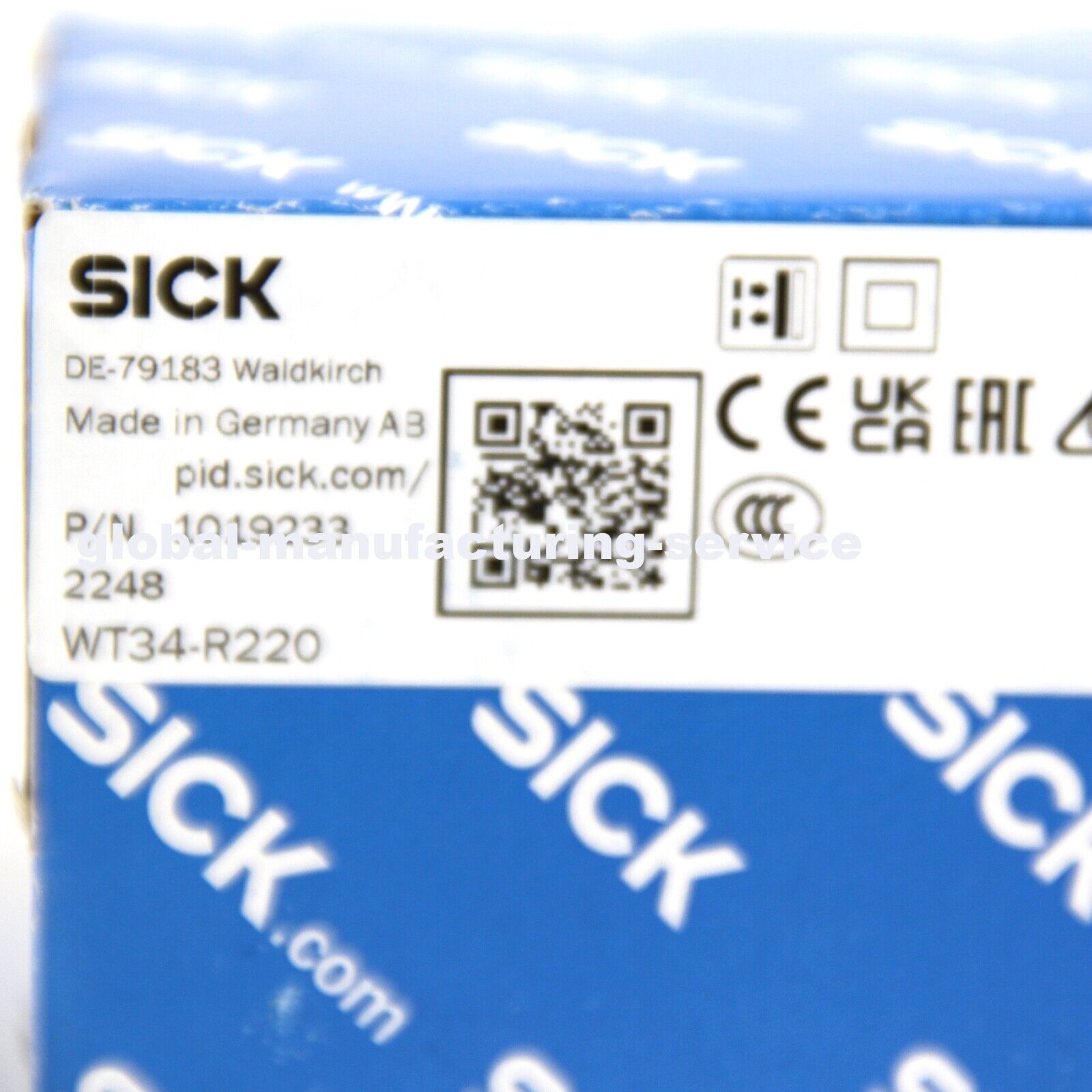 SICK Photoelectric Proximity Sensor WT34-R220 - SICK