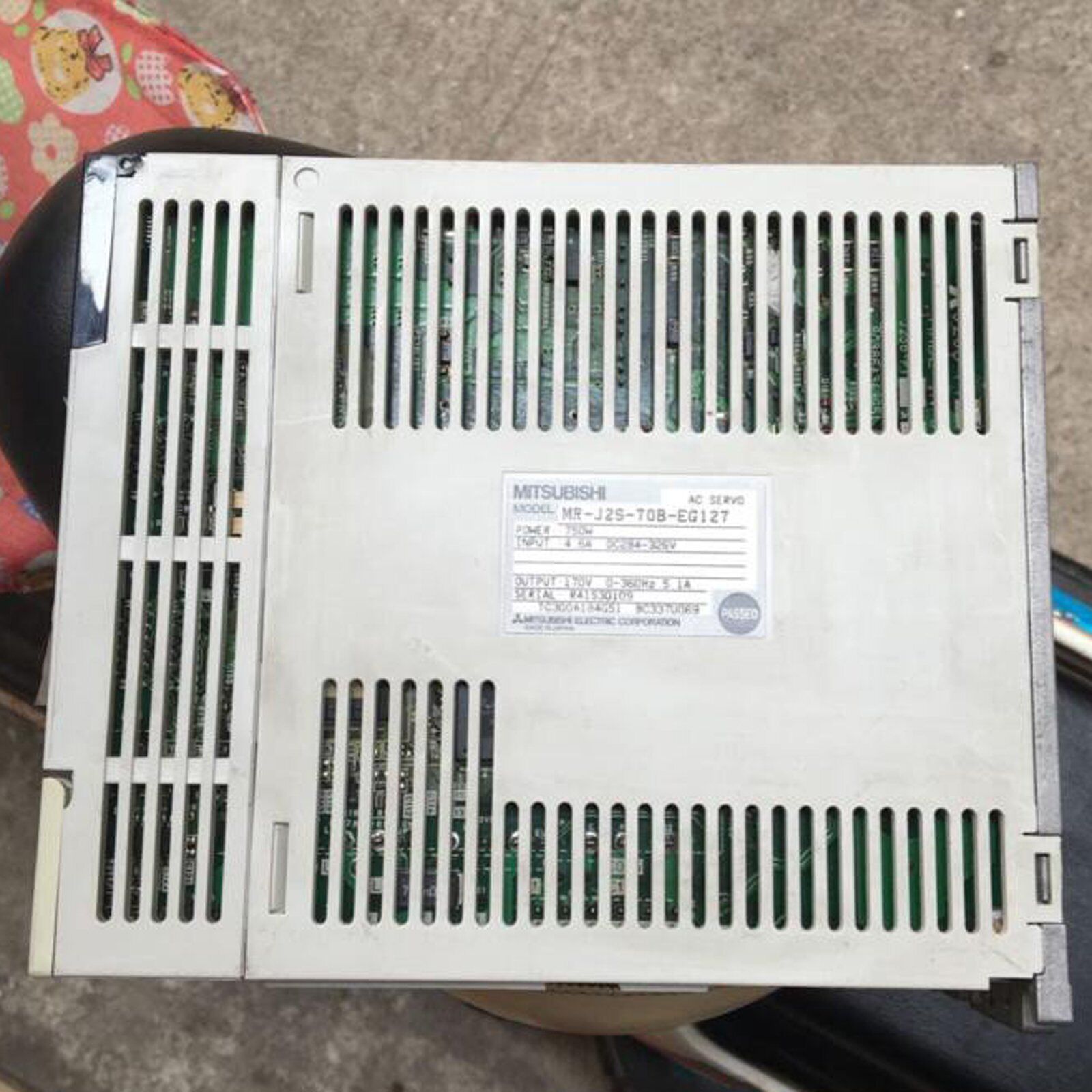 used Mitsubishi AC SERVO DRIVER MR-J2S-70B-EG127, tested and reliable - MITSUBISHI