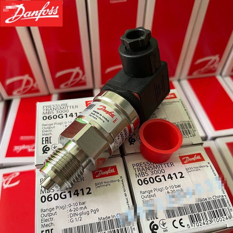 new 1pcs Danfoss MBS3000 060G1412 0-10bar Pressure Transmitter Sensor - DANFOSS