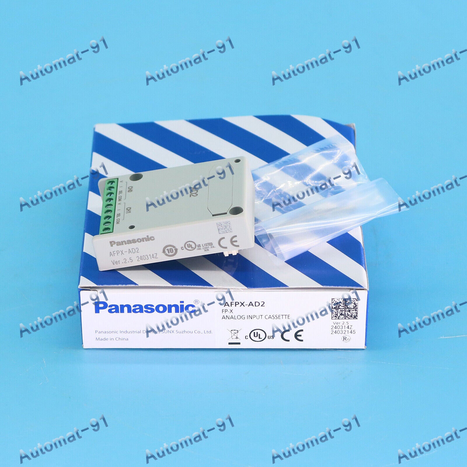 new 1PC  AFPX-AD2 For Panasonic Nais PLC Module Fast