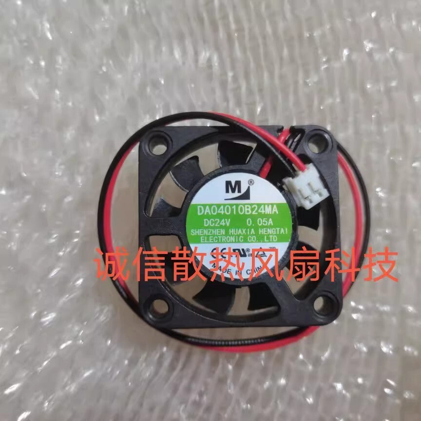 M DA4010B24MA DC24V 0.05A 40*40*10MM 2-Pin Inverter Cooling Fan