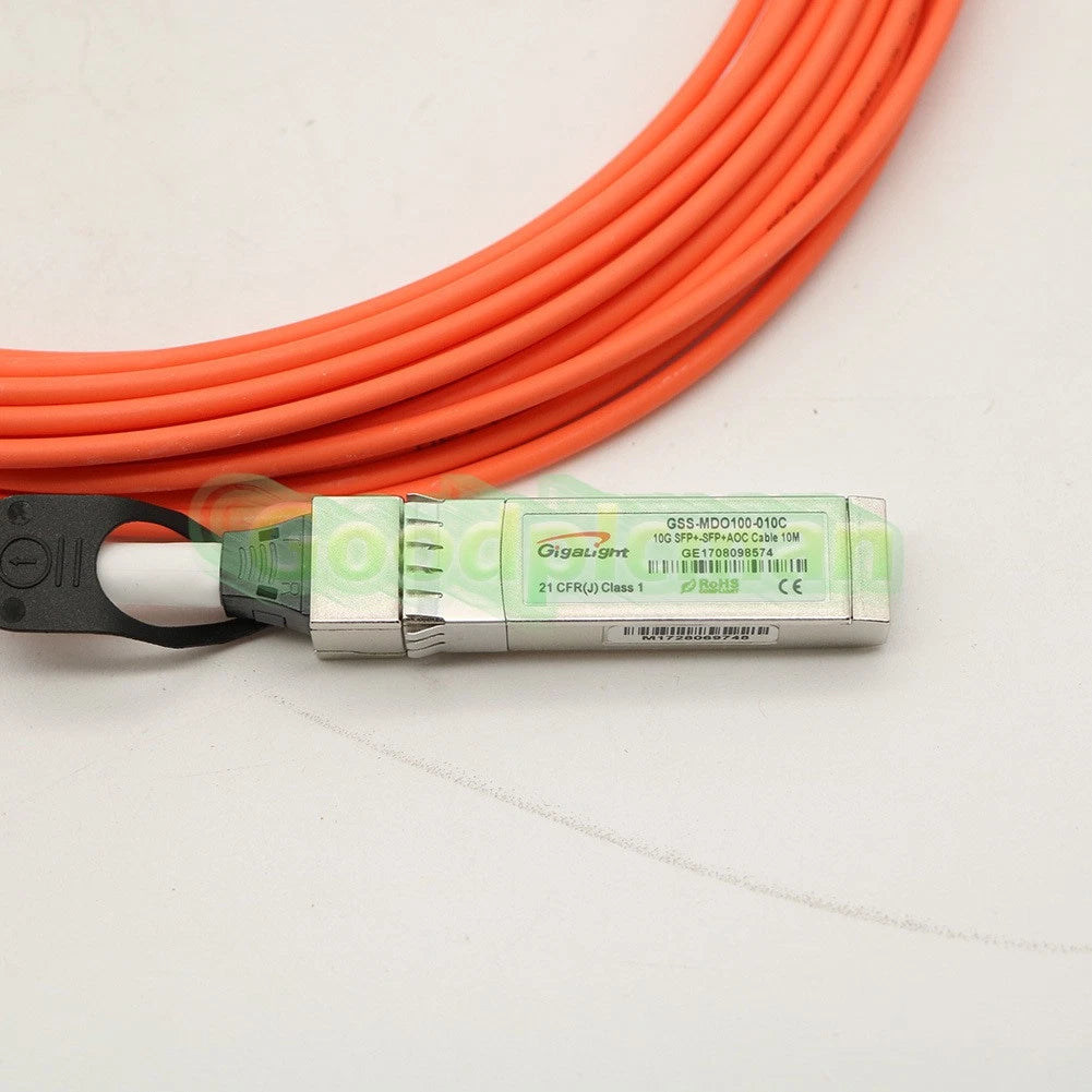 1PC 10Gbps SFP+ to SFP+Acti 10m(32.81ft) Dell/ Force10 SFP10G-AOC Compatible