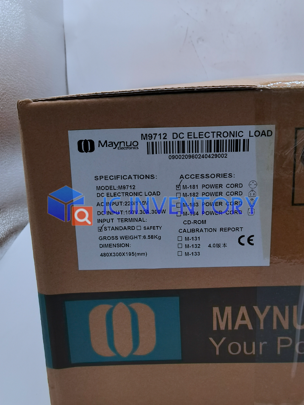 new 1PCS Maynuo M9712 USB Programmable DC Electronic Load 150V/15A/300W - MAYNO