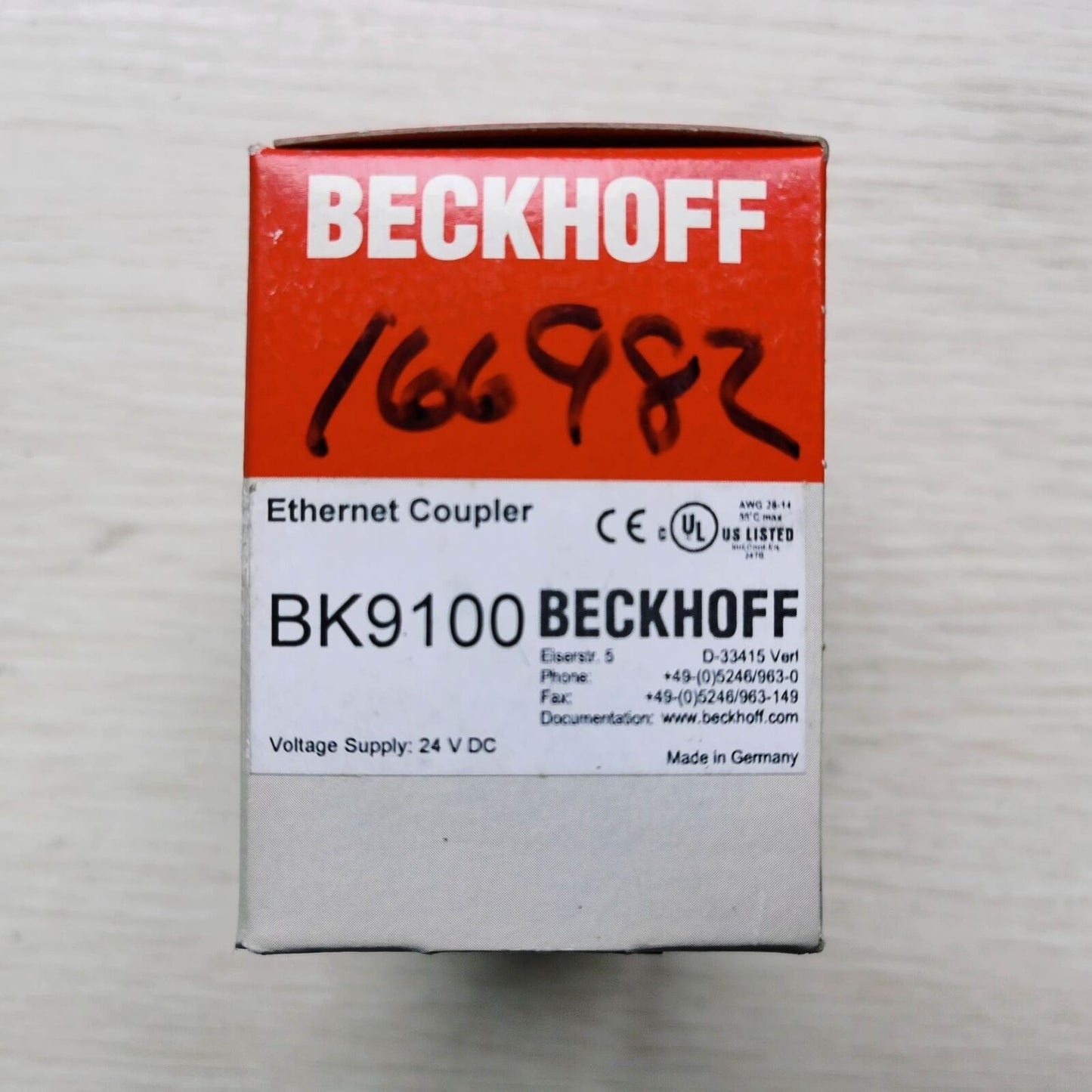 new 1PC BECKHOFF ВК9100 PLC In Box ping ВК 9100 - BECKHOFF