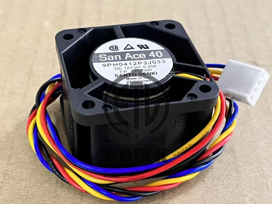 Supermicro FAN-0061L4 Sanyo Denki San Ace 40 9PH0412P3J033 1U Chassi Cooling FAN