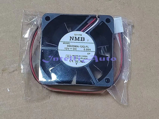 1 pcs NMB 6CM 06025MA-12Q-FL 12V 0.58A chassis inverter cooling fan
